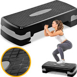 Step Aeróbico Regulável De Academia 2 Alturas Pista E Campo