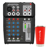 Stetsom Stm0803 Mesa Equalizadora Som 3 Canais Aux Mic Rca