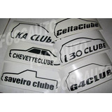 Sticker Adesivo Club Gol G3 G4 G5 Palio Golf Corsa Bomb
