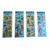 Sticker Adesivos Patrulha Canina 12 Cartelas