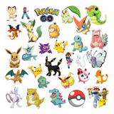 Sticker Divertido Pokemon Adesivos Decorativos