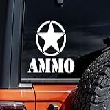 Sticky Bomb Decalque De Vinil Army Ammo Star Para Caminhão Adesivo De Vinil De Qualidade Premium Branco Para Carro Para Choque Caminhão SUV Janela Parede Barco Copos Laptop Ou Qualquer