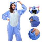 Stitch Kigurumi Pijama Fantasia Pronta Entrega