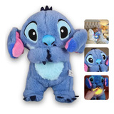 Stitch Pelúcia Respira Com Música Alivia Ansiedade Lilo