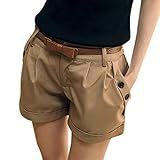 STKOOBQ Short Feminino Casual De Verão