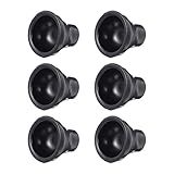 STOBOK 6Pcs Golf Ball Retriever Putter Pickers Pick Up Suction Cups Putter Ball Pick Up Grip Pick Up Tool Black