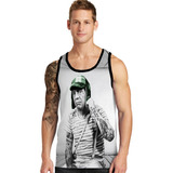 Stompy Camiseta Regata Chaves
