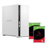 Storage Nas Qnap Ts 233 Com 8tb 2 Hds Seagate Ironwolf 4tb