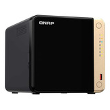Storage Nas Qnap Ts 464 4 Baias 8gb 2ghz Qcore Hdd Sata ssd 110v