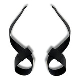 Strap Musculação Tala Strep Treino Academia Resistente Cor Preto