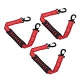 Strap Roller JTLB 17 11 7 3 Pcs Roller Skate Leash Nylon Ski Boots Carrier Strap Snowboard Boot Carrier Strap For Carry Skate Shoes Red Vermelho 
