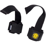 Straps Monster Par Academia Costas Punho Musculação Luva Cor Preto Be Stronger