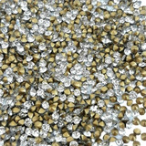 Strass Cristal Conica Com