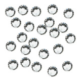 Strass Termocolante Hotfix Crystal 4mm C 1000