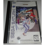Street Fighter Alpha Americano Original Completo Sega Saturn