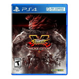 Street Fighter V Arcade Edition Capcom Ps4 Físico