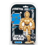 Stretch Boneco Star Wars Elástico 17cm C 3po