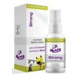 Strong Imunidade E Desenvolvimento 30ml Cães Gatos Homeopet