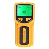 Stud Finder Wall Scanner Sensor 5 Em 1 Hd Display Lcd Detector Eletrônico De Stud Abs Para Tubos De Madeira Metal Fios Ac(amarelo)