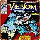Studio B Venom Letal Protector 2 Venom Poster Placa De Metal Decoração De Parede Garagem Loja Bar Sala De Estar Placa De Estanho 20 X 30 Cm