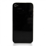 Styker Skin Premium   Jateado Fosco Preto   iPhone 4 4s
