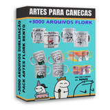 Sublimação Caneca Camisa 3000 Artes Bento Flork Meme Cdr Png