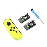 Substituição Da Bateria Joy Con 2pcs Switch A Bateria Do Gamepad Para Nintendo Switch Switch OLED Cada Bateria Embutida é 1850mAh
