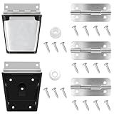 Substituição De Dobradiças De Refrigerador E Trava De Reposição Para Peças De Reposição De Refrigerador Igloo Conjunto De Peças De Refrigerador Trava De Aço Inoxidável E Kit De Peças De Dobradiça