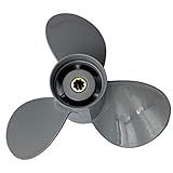 Substituição De Hélice De Barco Com Concha Externa De Alumínio Para 9 1 4X10 Para Honda BF8 9 9 15 20HP
