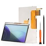 Substituição De Tela Para PSP 3000 Series Para Sony PSP 3000 3001 Slim Display Touch Screen Digitalizador Substituição Com Ferramentas -preto-