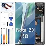 Substituição De Tela TFT Para Samsung Galaxy Note 20 Ultra 5G 4G Para SM N985 SM N986 Display LCD Touch Screen Digitalizador Kit De Reparo Completo Com Moldura Sem Impressão Digital 