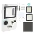 Substituto Diy Shell Para Gameboy Pocket Game Transparent Wh