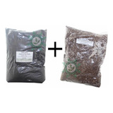 Substrato Mix Turfa Perlita Vermiculita Coco 8l Flores Vaso