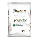 Substrato Sphagnotec 50 50 Turfa Perlita 50litros Favorita