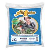 Substrato Turfa Drenam te Cactos Suculentas All Garden Grow