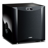 Subwoofer Ativo 130w 8 Polegadas Ns sw200 Yamaha Cor Preto 110v 220v