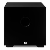 Subwoofer Ativo Aat Compact Cube 8 100w Rms Preto