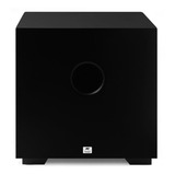 Subwoofer Ativo Aat Compact Cube 8 200w Rms Cor Preto 