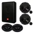 Subwoofer Caixa Sw8ams 200w + Kit 2 Vias Jbl + Falante 6x9