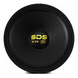 Subwoofer Eros 18 1350w Rms E 18 Sds 2 7k 4 Ohms Cor Preto