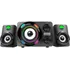 Subwoofer Gamer K-mex Ss-9800 Led 2.1 Stereo 9.9w Rms Cor Preto