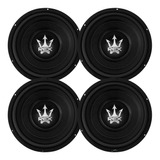 Subwoofer Magnum Rex 10 Polegadas 500w Sub Grave Trio 4 Unid