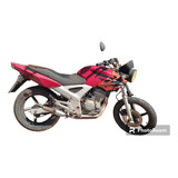 Sucata Twister Carburada motor amortecedor cabeçote Carbura