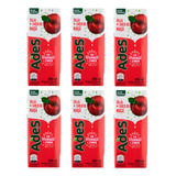 Suco Ades Soja Sabor Maçã 200ml Kit Com 6 Unidades