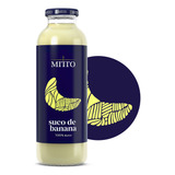 Suco De Banana Mitto Integral Garrafa 1 Litro Natural Vegano