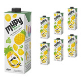 Suco De Soja Abacaxi Mupy 1l Kit C 06 Unds