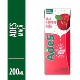 Suco De Soja Ades Sabor Maçã 200ml Kit Com 12 Unidades
