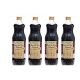 Suco De Uva Integral Bordô Masotti 1l Kit 4 Unid