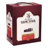 Suco De Uva Moinho Graciema Tinto Integral Bag In Box 3lts