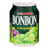 Suco De Uva Verde Com Pedaços Haitai Bonbon Lata 235ml